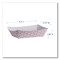 Boardwalk Paper Food Baskets, 6 oz Capacity, 3.78 x 4.3 x 1.08, Red/White, 1000PK BWK30LAG040 - alternate 5